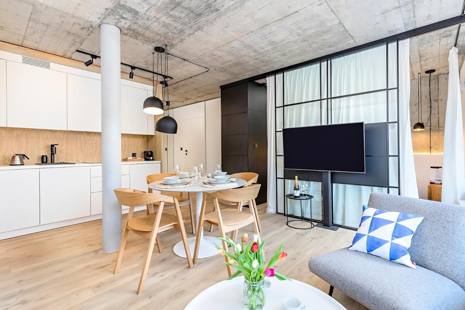 Apartamenty Z Widokiem Na Morze I Dziedziniec Balticon Morska 6 Kołobrzeg Rum bild