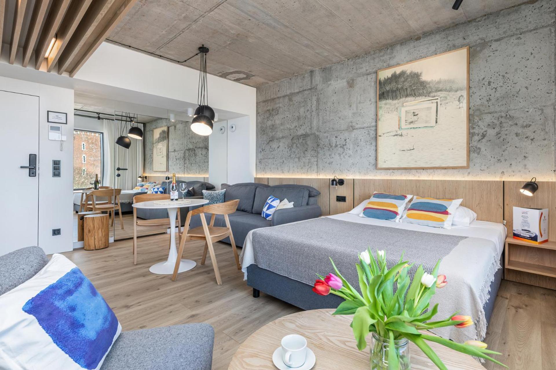 Apartamenty Z Widokiem Na Morze I Dziedziniec Balticon Morska 6 Kołobrzeg Rum bild
